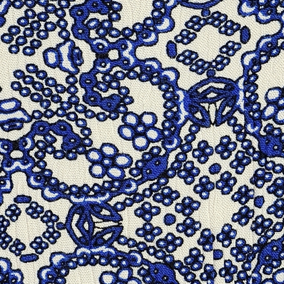 Lulus Women's Mandala Daydream Blue Print High Slits Maxi Dress - L - Picture 9 of 11